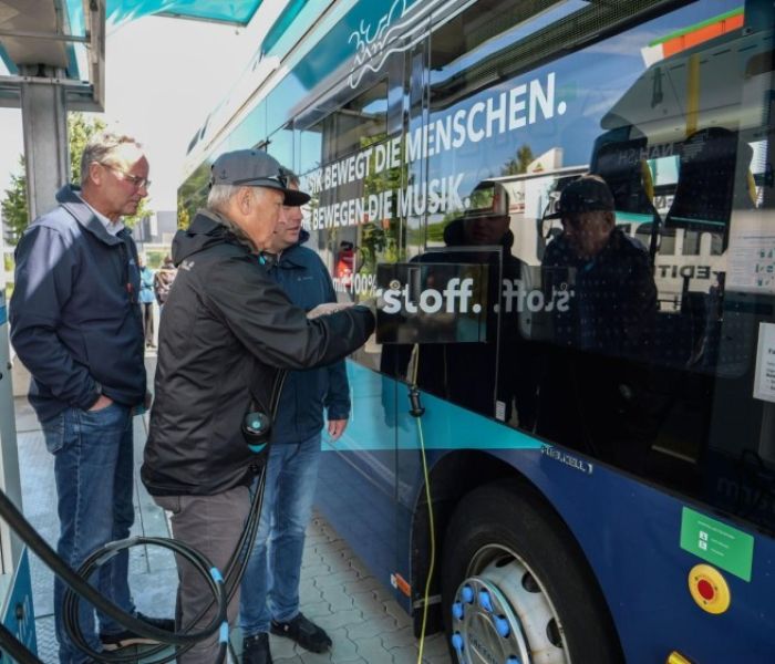 Fahren auch für das SHMF klimaneutral mit grünem Wasserstoff: die (Foto: GP JOULE)