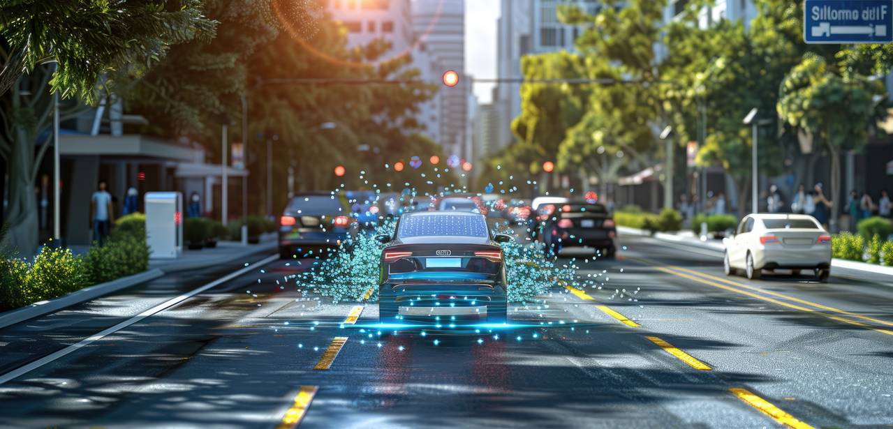 Autonomes Fahren – Nachhaltigkeit durch intelligente Mobilität  (Foto: AdobeStock - 741781358 Viktorikus)